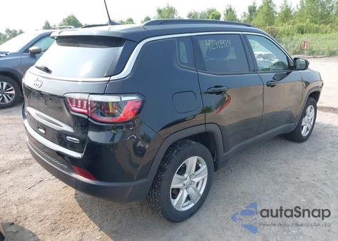 2022 Jeep Compass Latitude 4X4 from USA, damaged, VIN 3C4NJDBB5NT129161